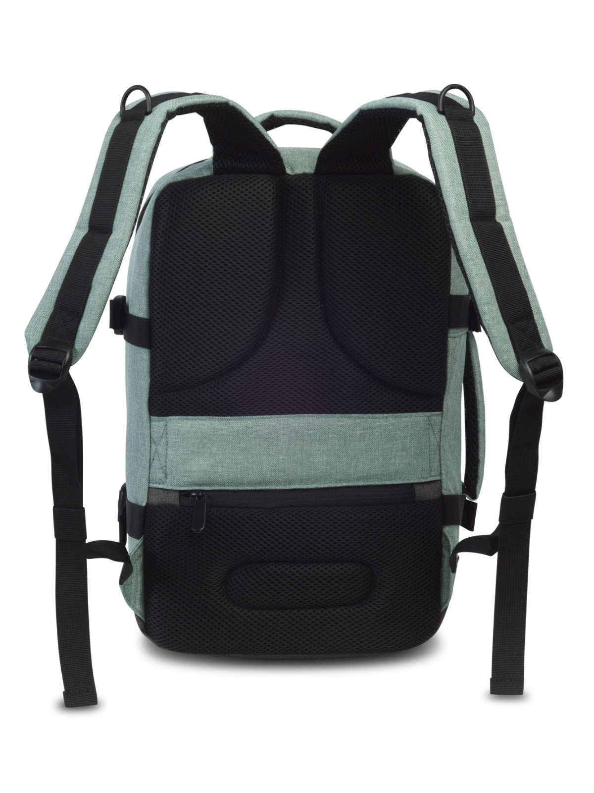 Handgepäck Rucksack 40x20x25 cm graugrün Handgepäck Rucksack 40x20x25cm Ryanair grau-grün Vorderseite