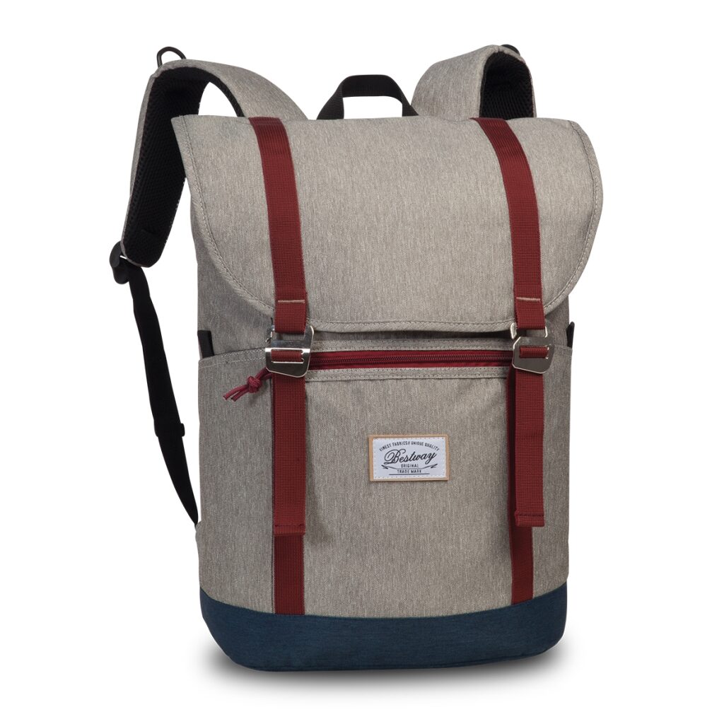 Bestway Rucksack 15" Stay Wild 40302-2800 hellgrau, Feature-Bild Bestway Rucksack 15" Stay Wild 40302-2800 hellgrau, Feature-Bild