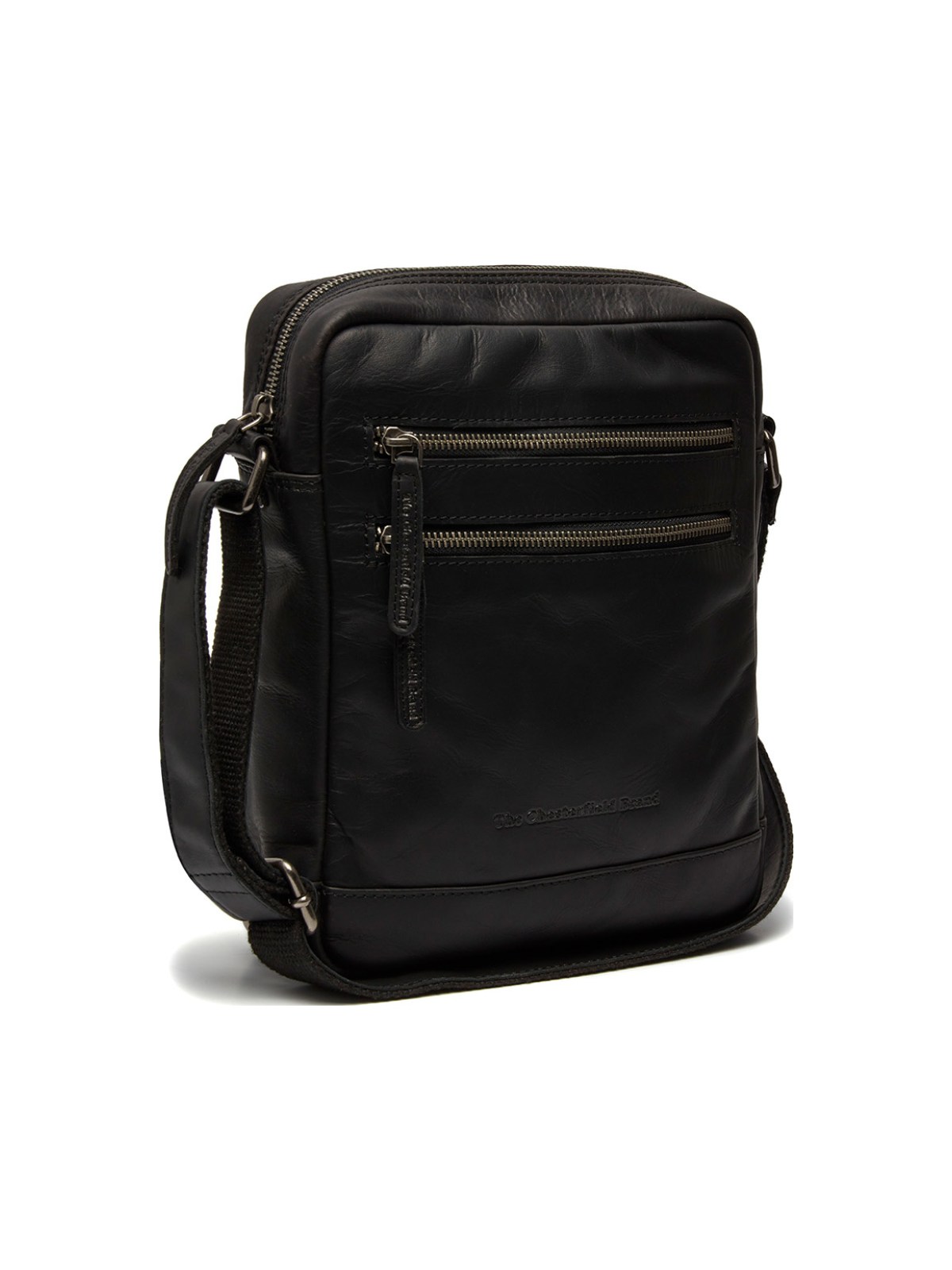 The Chesterfield Brand Leder Umhängetasche San Diego schwarz, Feature-Bild The Chesterfield Brand Leder Umhängetasche San Diego schwarz, Feature-Bild