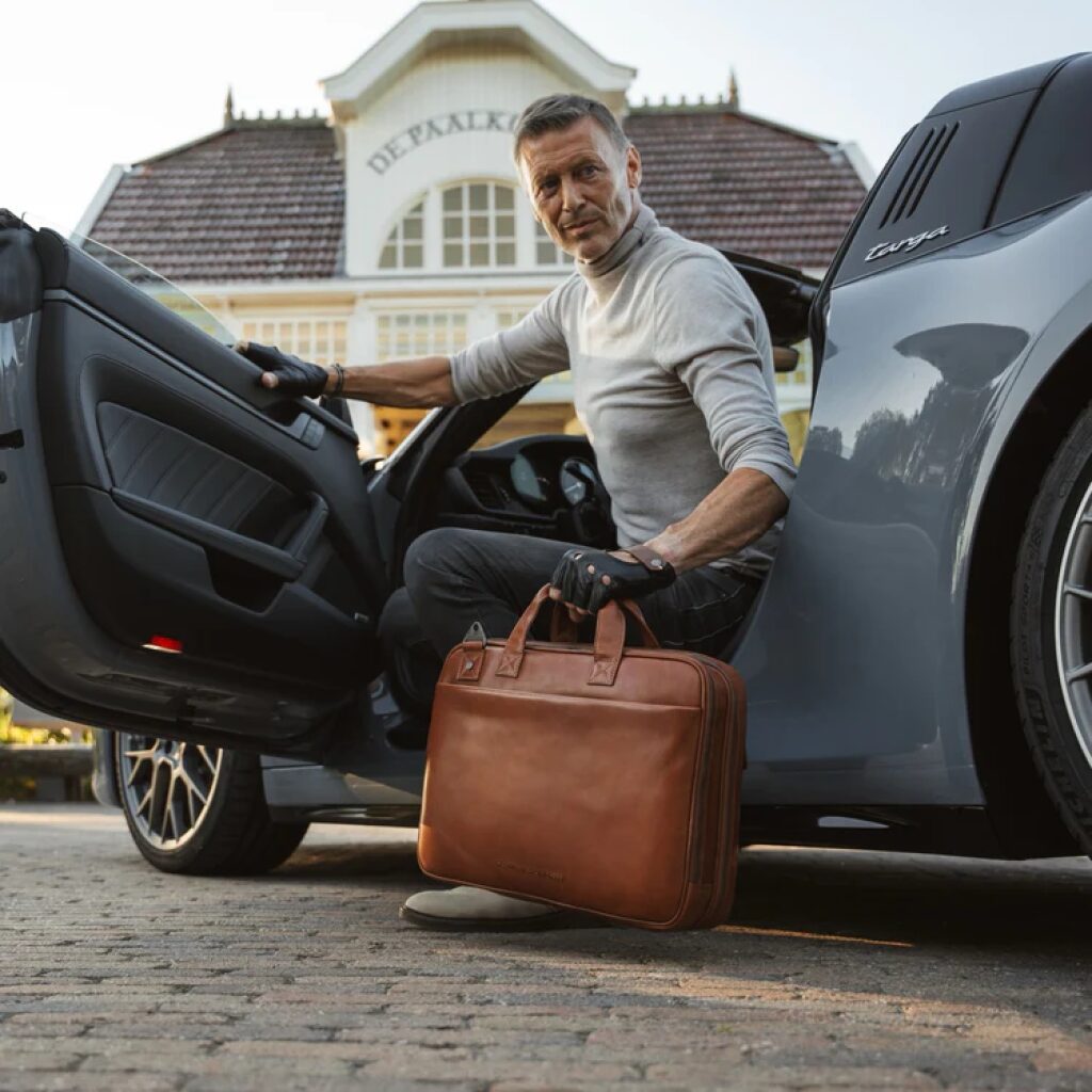 The Chesterfield Brand Leder Laptoptasche - Businesstasche Iseo cognac, Hauptbild 3