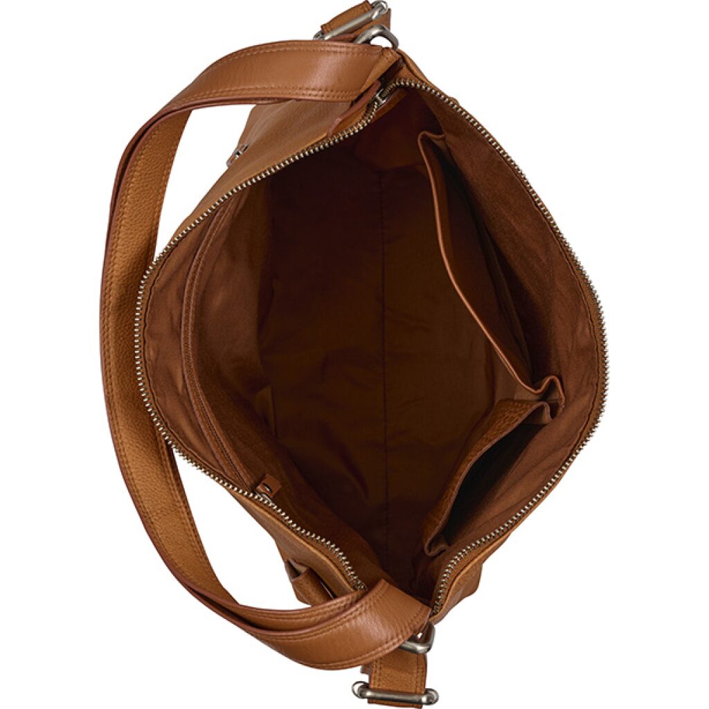 Burkely Kombi Rucksack Tasche Soft Skylar cognac, Hauptbild 5