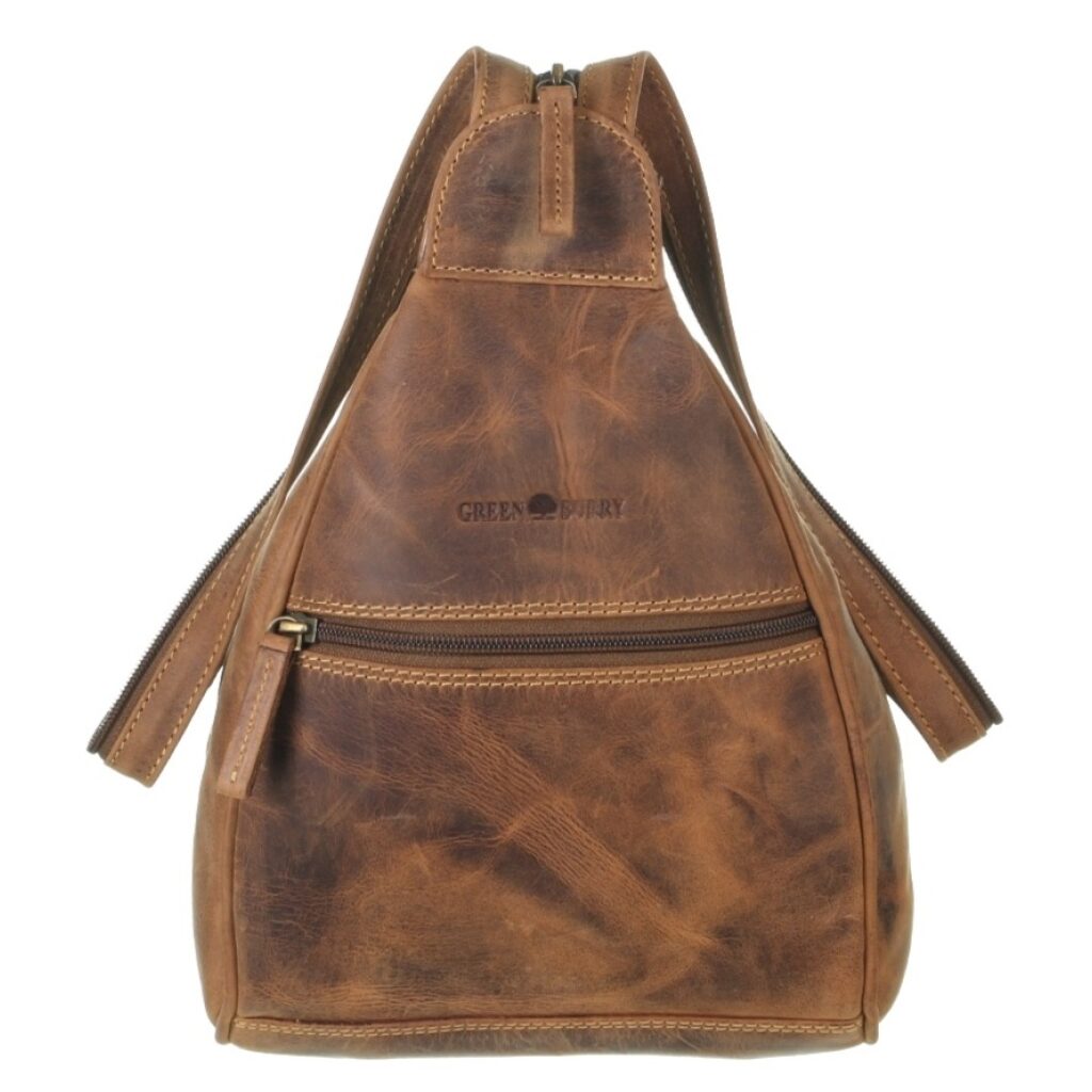 Vintage Stadtrucksack 2in1 Tara braun Vintage Stadtrucksack 2in1 Tara braun