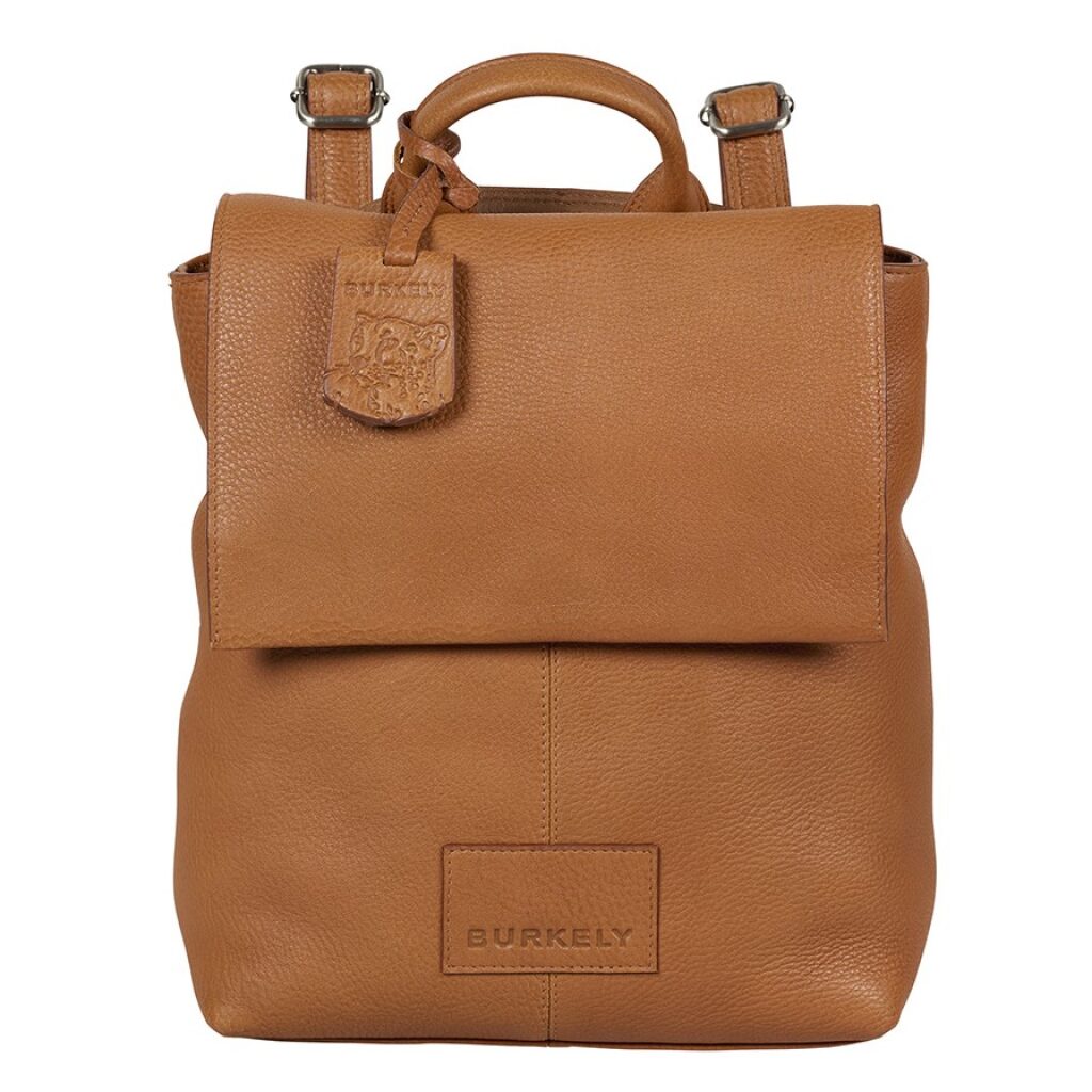 Leder Rucksack Soft Skylar cognac