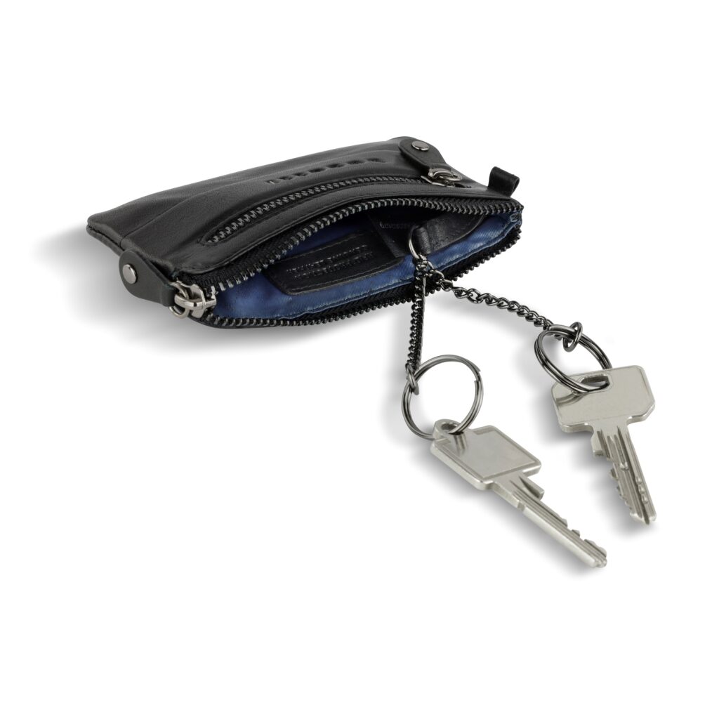 Bugatti Leder Schlüsseletui RFID Nome Key Case 49160601 schwarz, Hauptbild 2