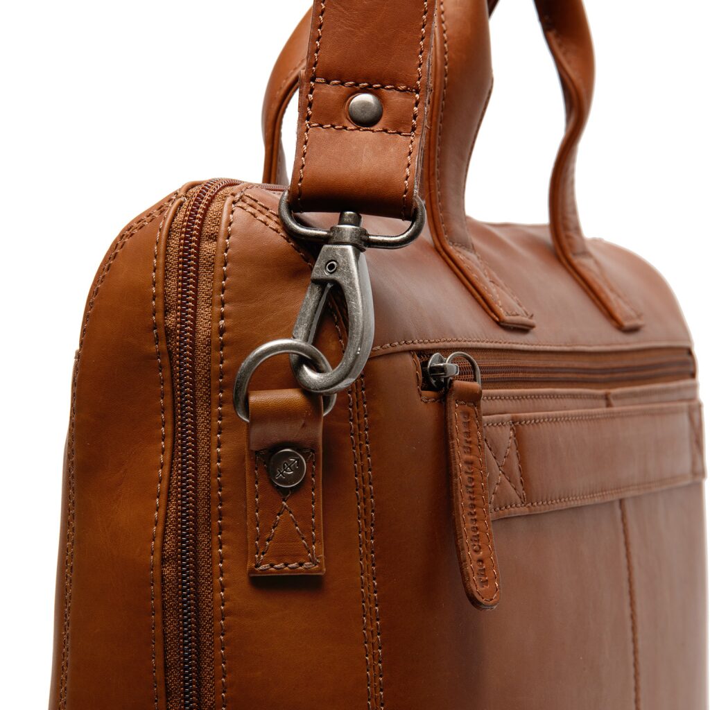 The Chesterfield Brand Leder Laptoptasche Levanto cognac, Hauptbild 8