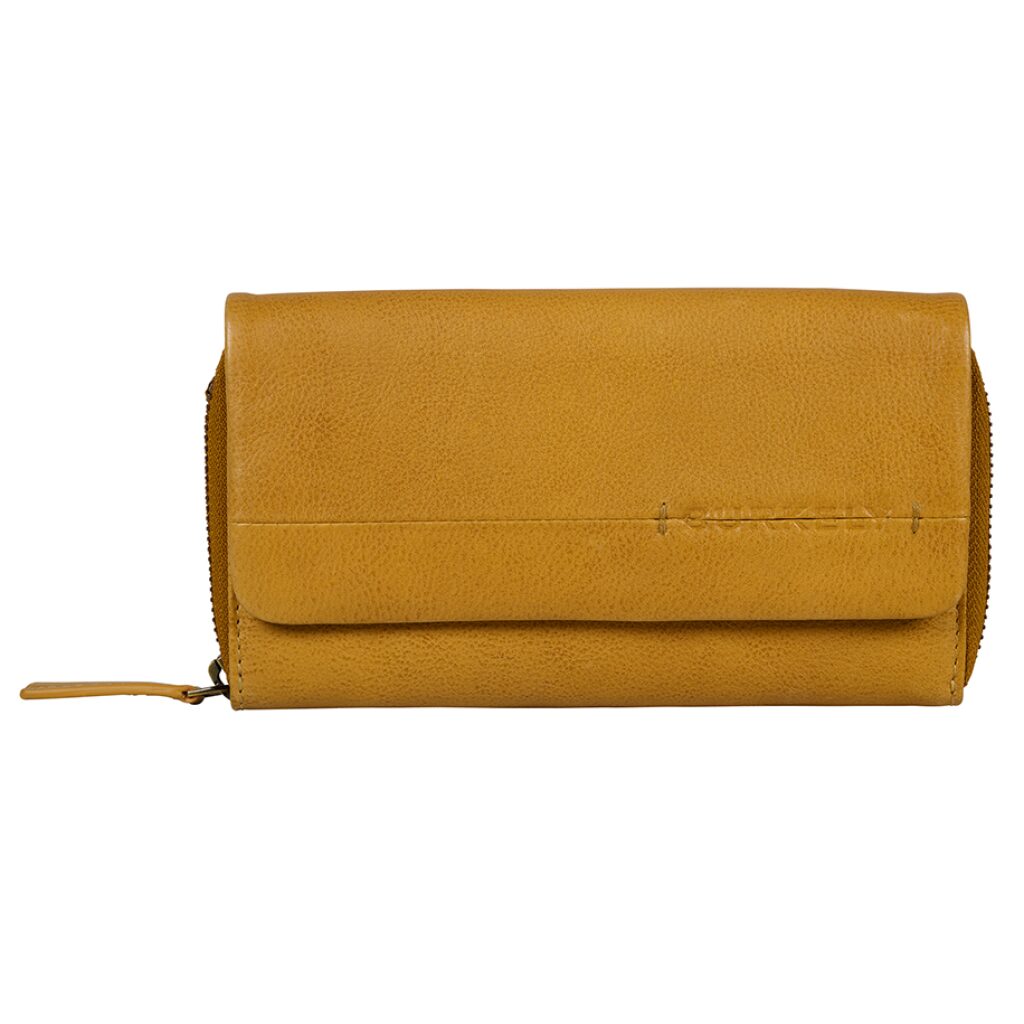 Ledergeldbörse RFID Natural Norah gelb Ledergeldbörse RFID Natural Norah gelb