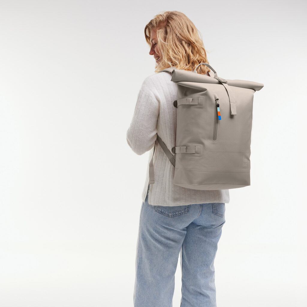 Got Bag Rolltop Rucksack 2.0 Monochrome beige, Hauptbild 3