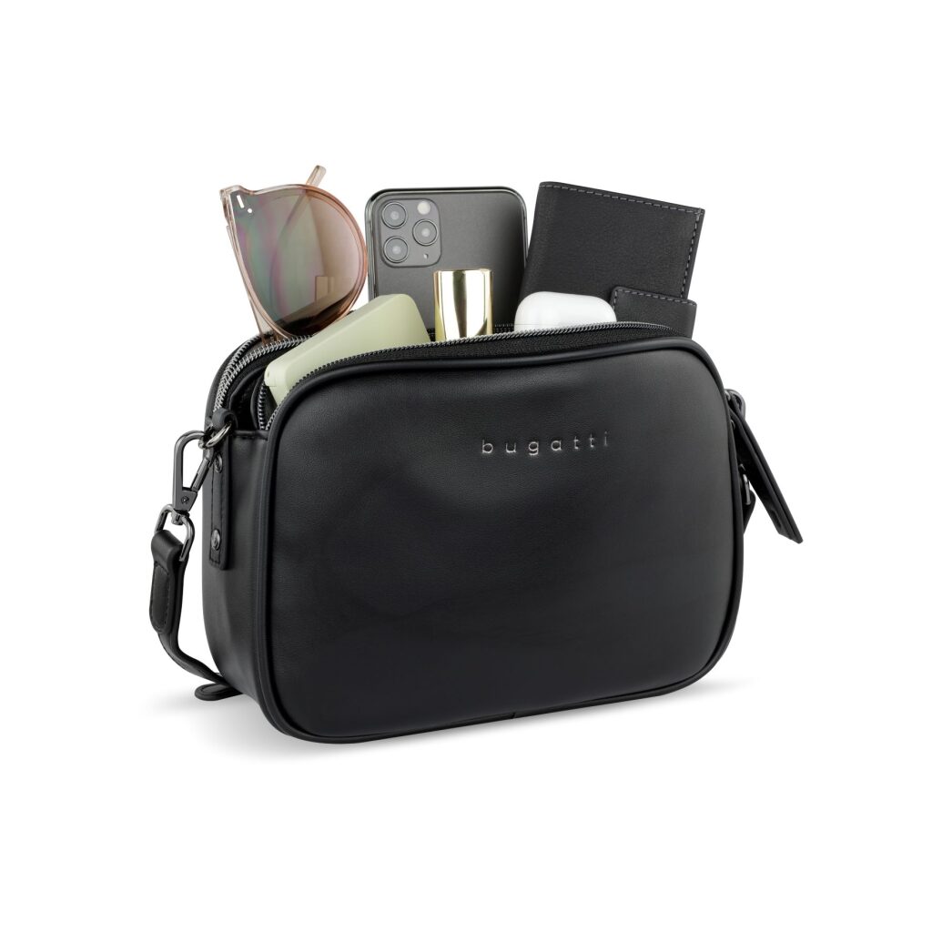 Bugatti Almata Schultertasche 49665401 schwarz, Hauptbild 6