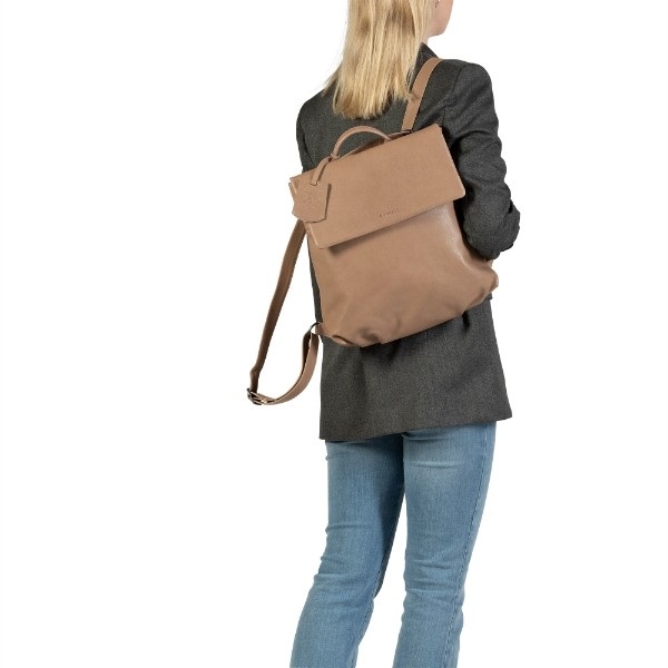 Burkely Lederrucksack Just Jolie 2in1 taupe, Feature-Bild